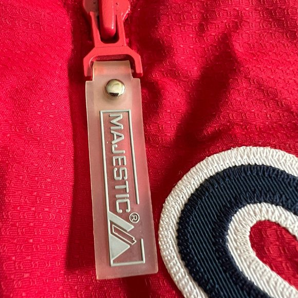 Vintage Authentic Majestic XXL Boston Red Sox Zip Pull Over Jacket - Picture 13 of 15